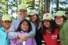 Campers Posing For Photo